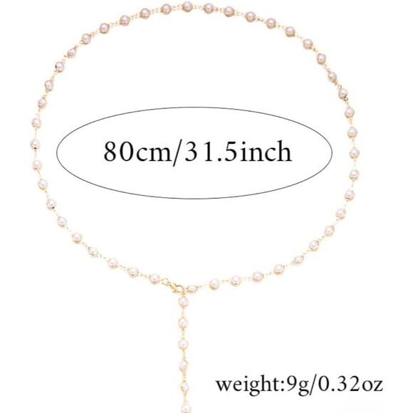 Stunning Y-Shaped Crystal Necklace - Versatile Jewelry Gift for Any Occasion - Picture 6 of 7